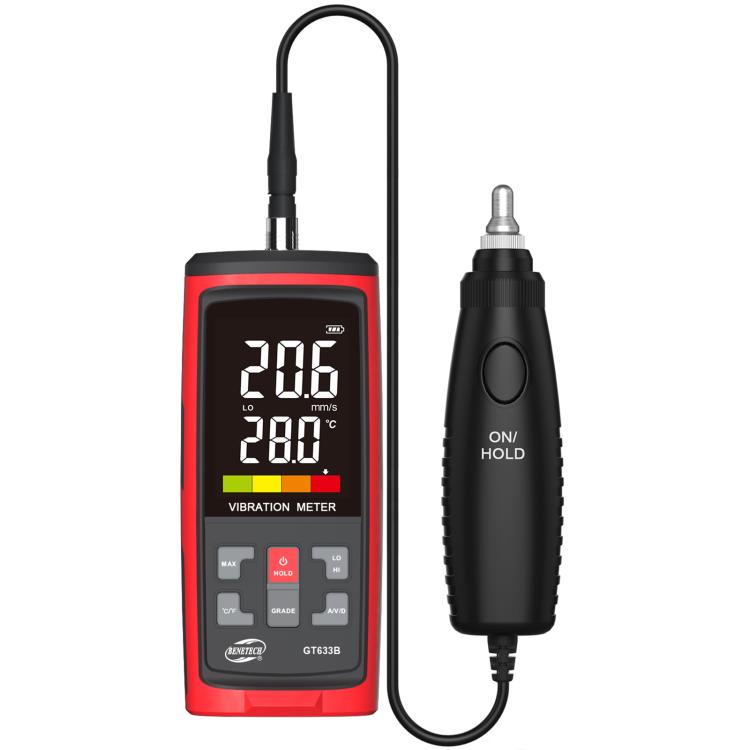 BENETECH GT633B Handheld Motor Probe Vibration Tester, GT633B BENETECH GT633B Handheld Motor Probe Vibration Tester, GT633B